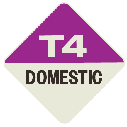 T3 sticker in yellow