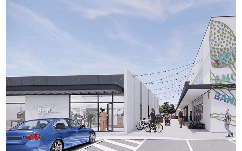 render of Gate1 renovation project at industrial precinct