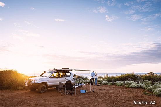 Gregories campsite, Francois Peron National Park