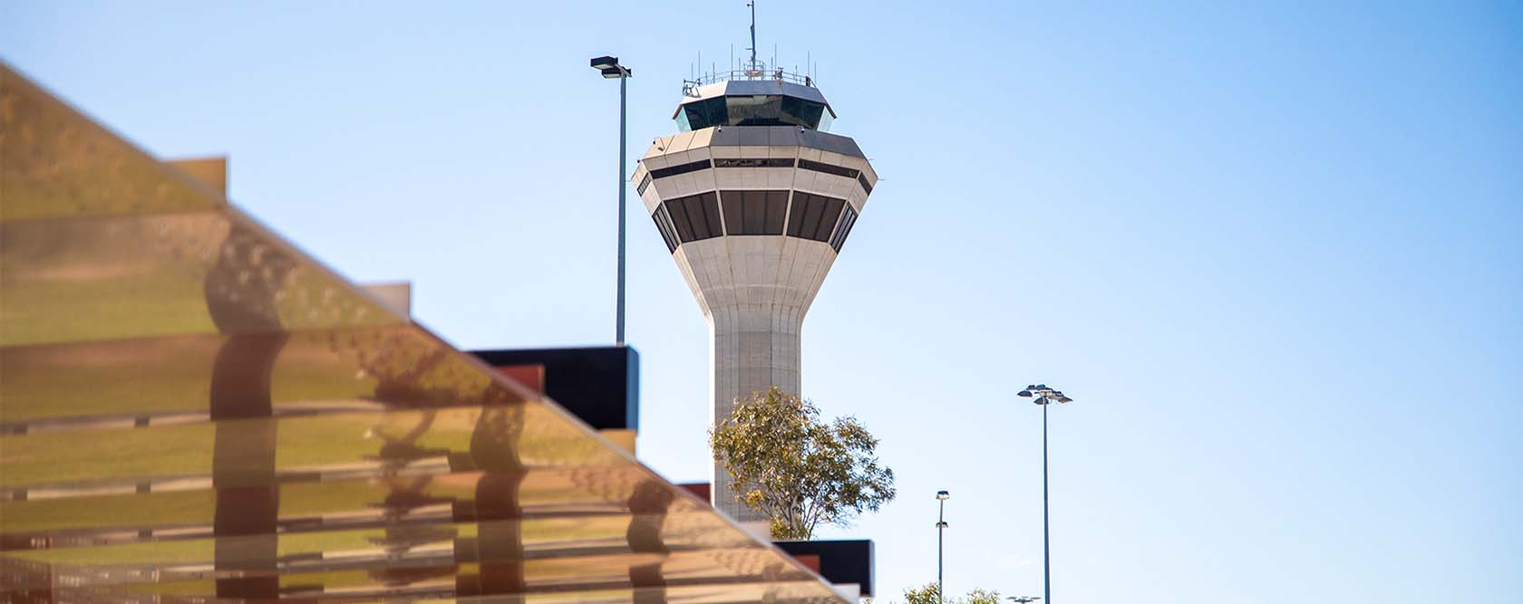 Airport Control Tower at Perth Airport